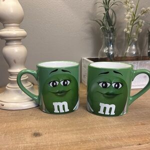 M&M's Green Character Mug Set